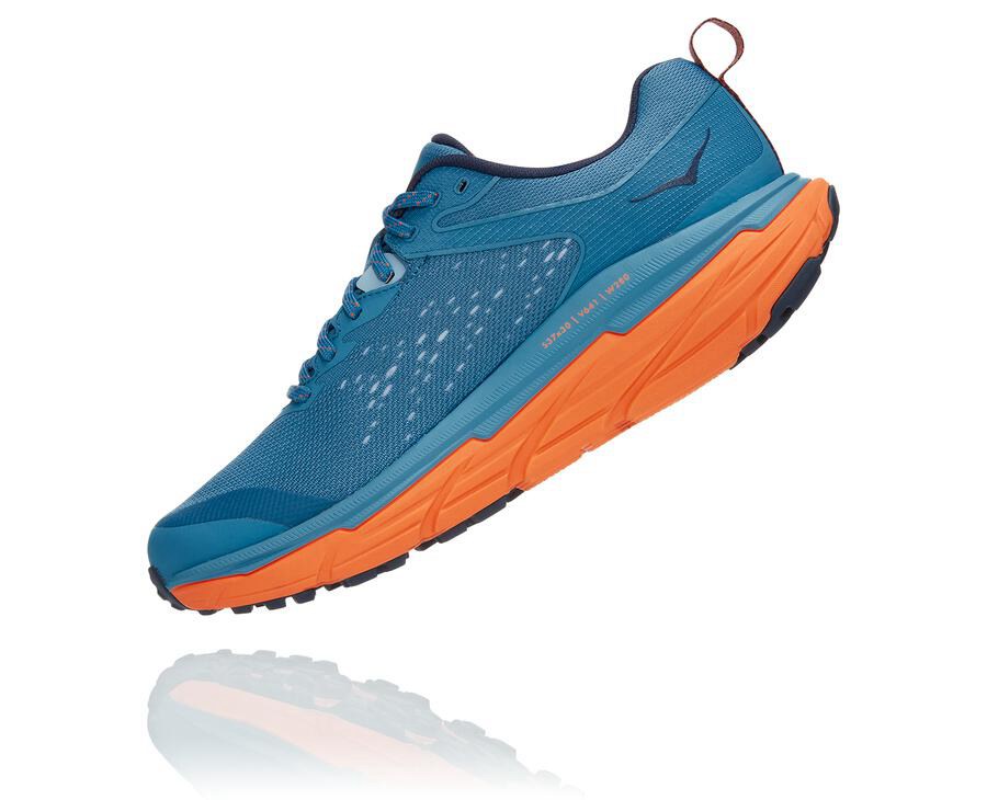 Hoka One One Trailove Tenisky Panske Modre - Challenger ATR 6 - 40328-EMSH